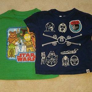 Toddler boys Star Wars T-Shirts, sz 3T